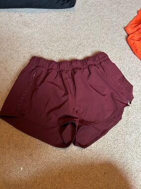 Old Navy Maroon Women's Athletic Shorts